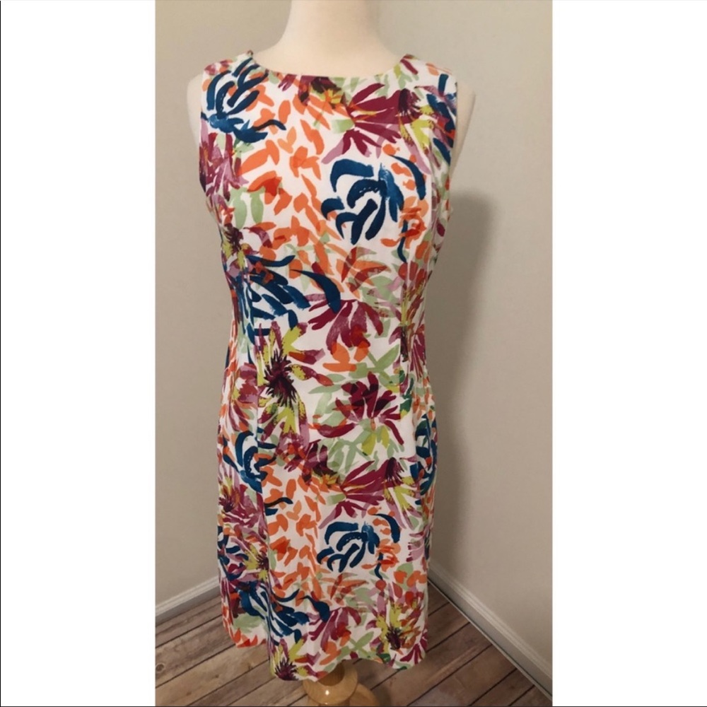 🦋 NWT Ronni Nicole studios watercolor dress